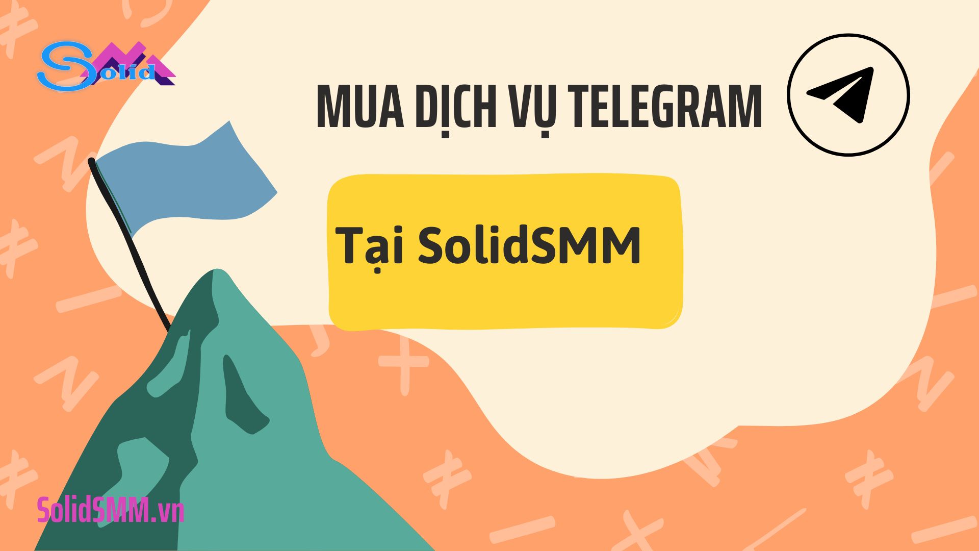 Mua dịch vụ Telegram tại SolidSMM